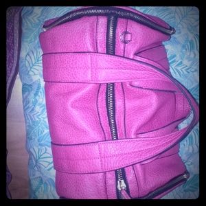 Pink designer Clutch bag